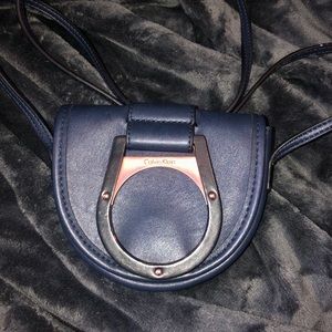 Calvin Klein mini crossbody flap bag